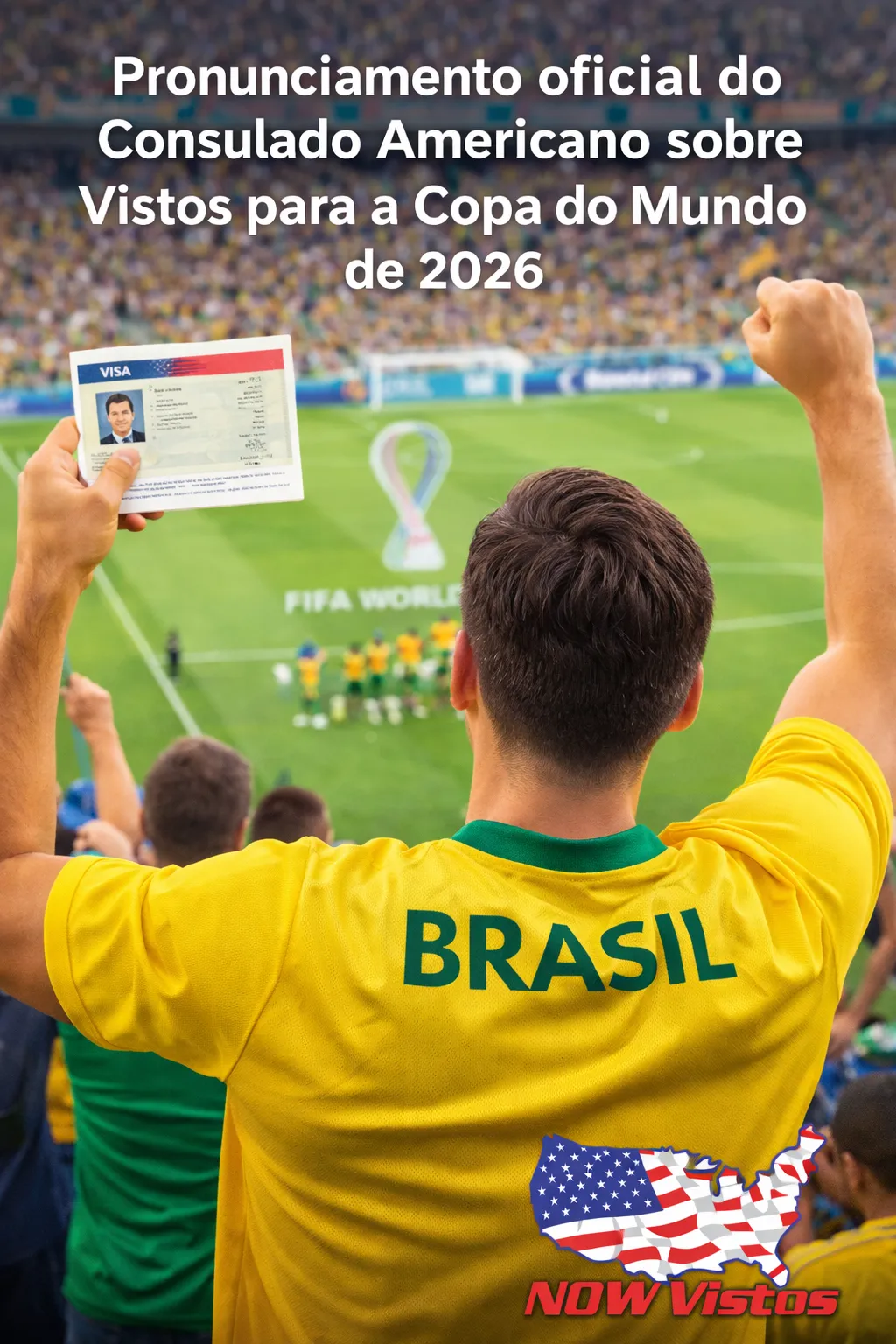 Imagem ilustrativa para o artigo Visto americano para a Copa do Mundo de 2026 da Genuína Conexão